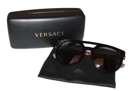 black sunglasses versace|authentic Versace unisex sunglasses.